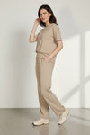 Zivame 2 Mile Fashion Knit Cotton Loungewear Set - Oyster Gray — thumbnail 3